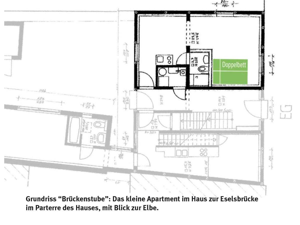 Haus Zur Eselsbruecke Apartamento Tangermünde Exterior foto