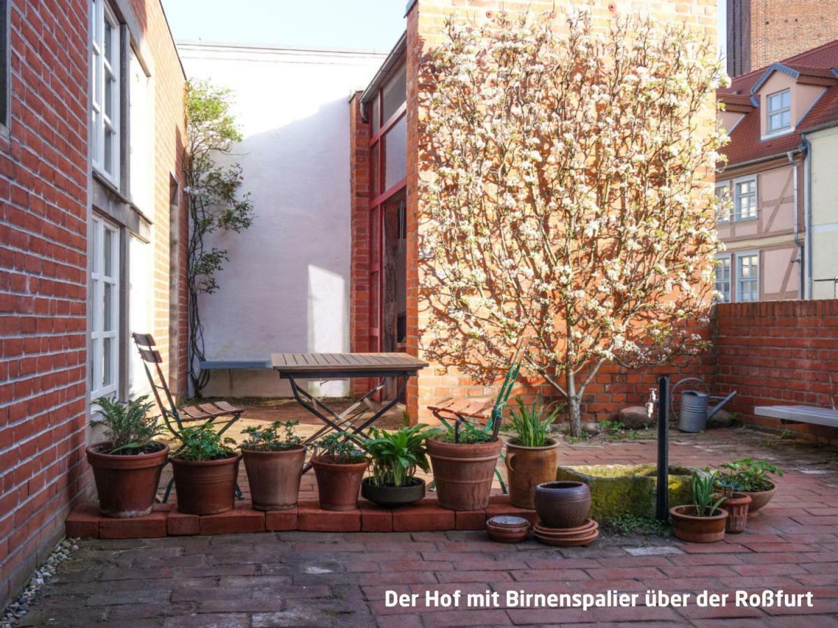 Haus Zur Eselsbruecke Apartamento Tangermünde Exterior foto